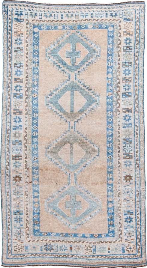 Antique Gabbe Area Rug (4' x 7')